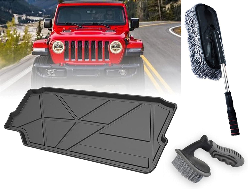 Heavy Duty Trunk Liner for Jeep Wrangler 2 Doors 2018 2019 2020 L37502