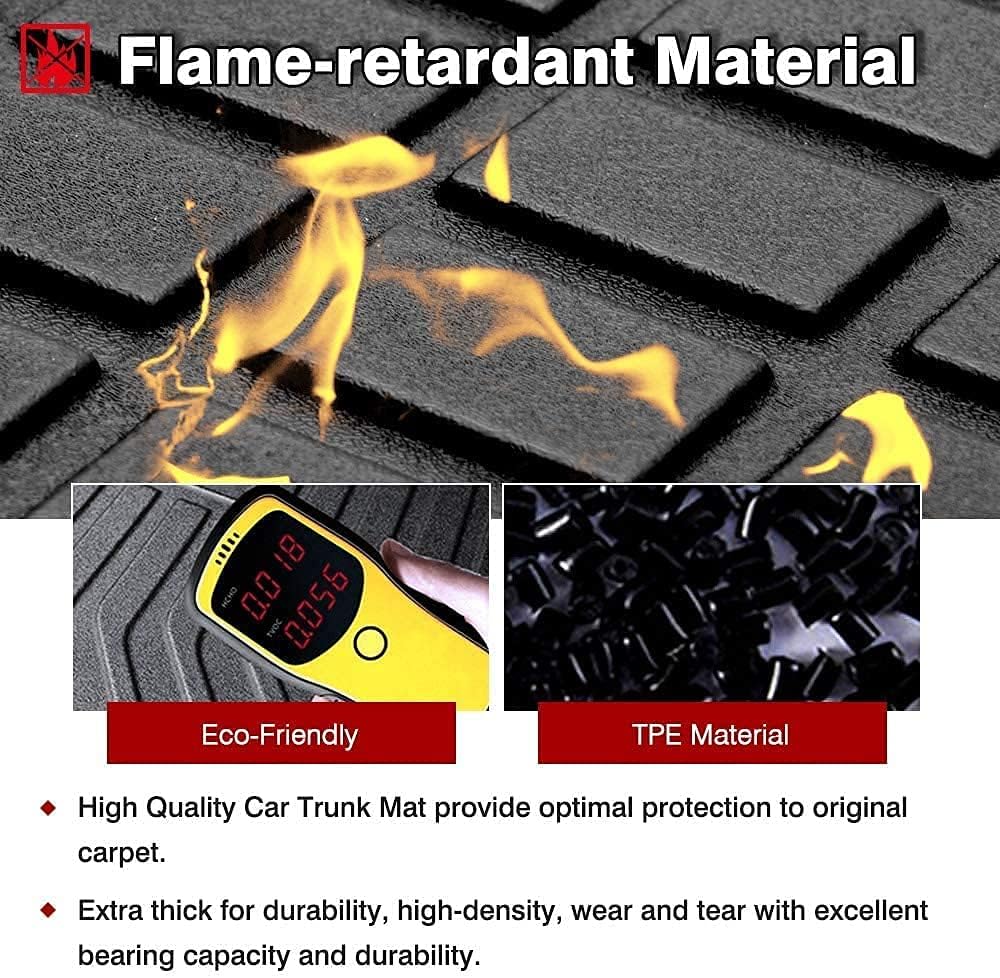 Heavy Duty Trunk Liner for Jeep Wrangler 2 Doors 2018 2019 2020 L37502