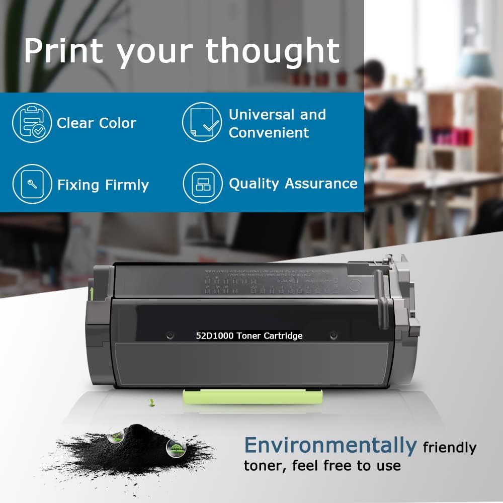 Black High Yield Toner Cartridge, 1 Pack J863