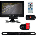 Monitor System with 2 Interior DVR Dash Cams License-plate Camera T94057