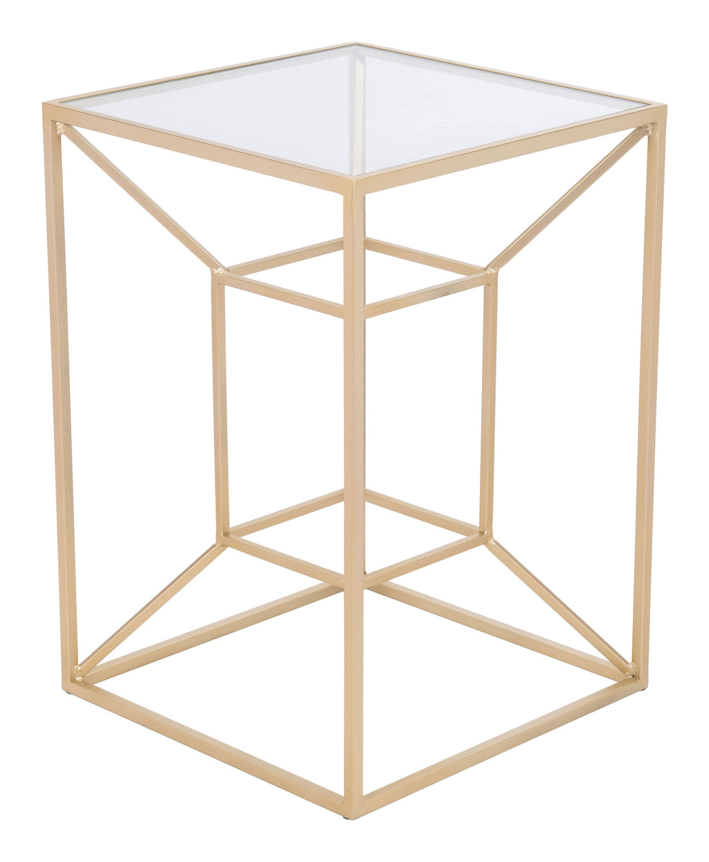 Gold Side Table J446