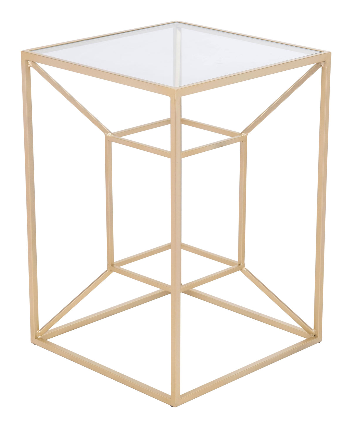 Gold Side Table J446