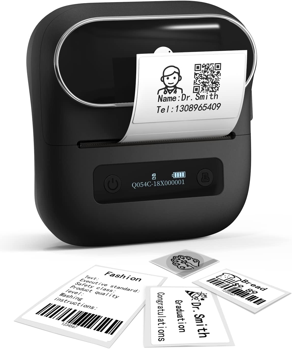 Portable Bluetooth Thermal Label Printer O7450