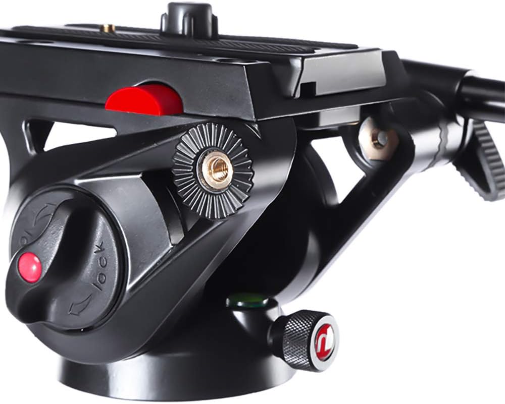 Aluminum Portable Fluid Head Camera Monopod 71.4 Max Height 10 Kilograms Max Load Capacity F813