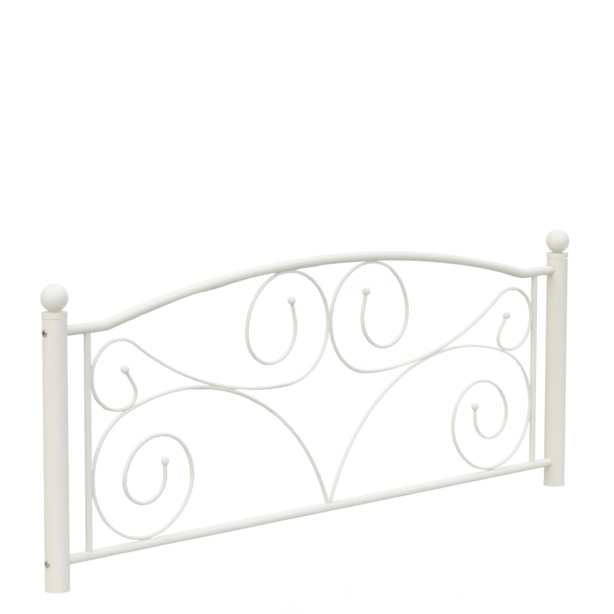 Queen Size Metal Bed Frame with Headboard and Footboard O924709