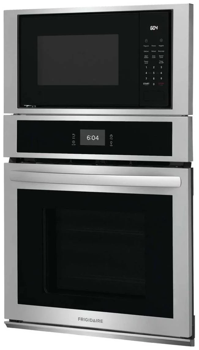 Black Electric Oven and Microwave Combo A36748