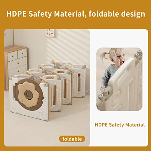 18 Panel Foldable Baby Playpen U932920