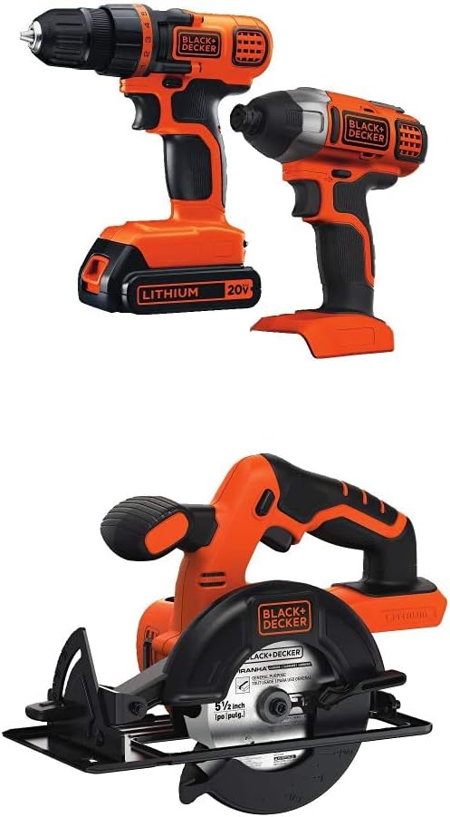Cordless Drill/Driver + Impact Driver Combo Kit F86844