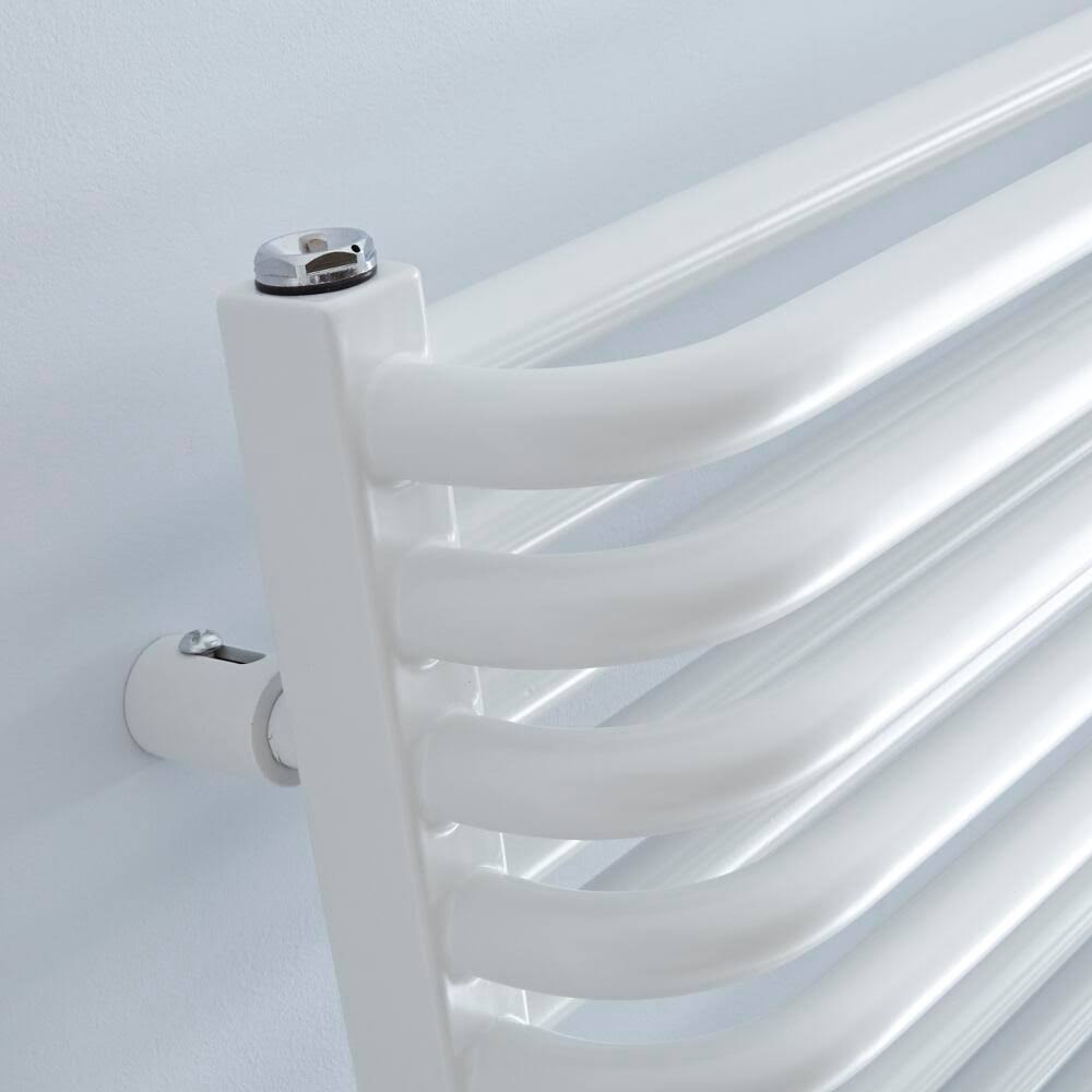 White Hydronic Heated Towel Warmer X44397
