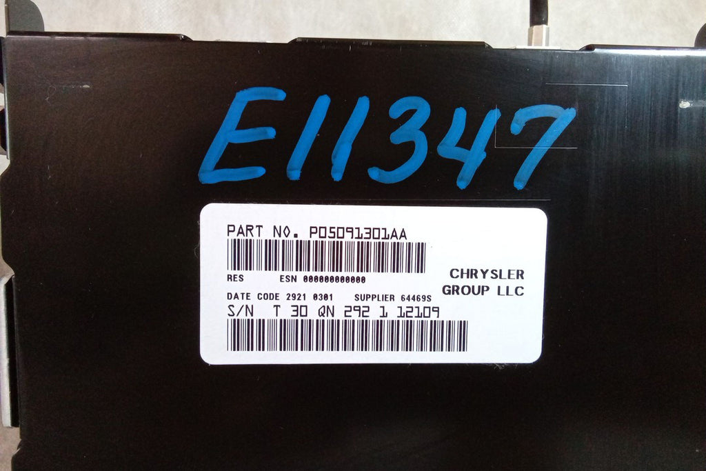 2010 Dodge Caravan AM FM CD MP3 Receiver W62041