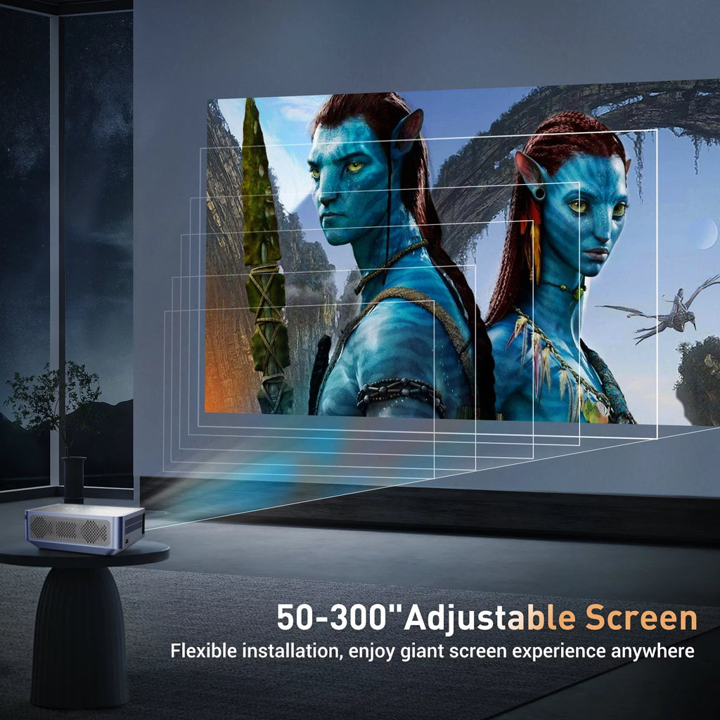 1080p Android TV Smart Projector P744016