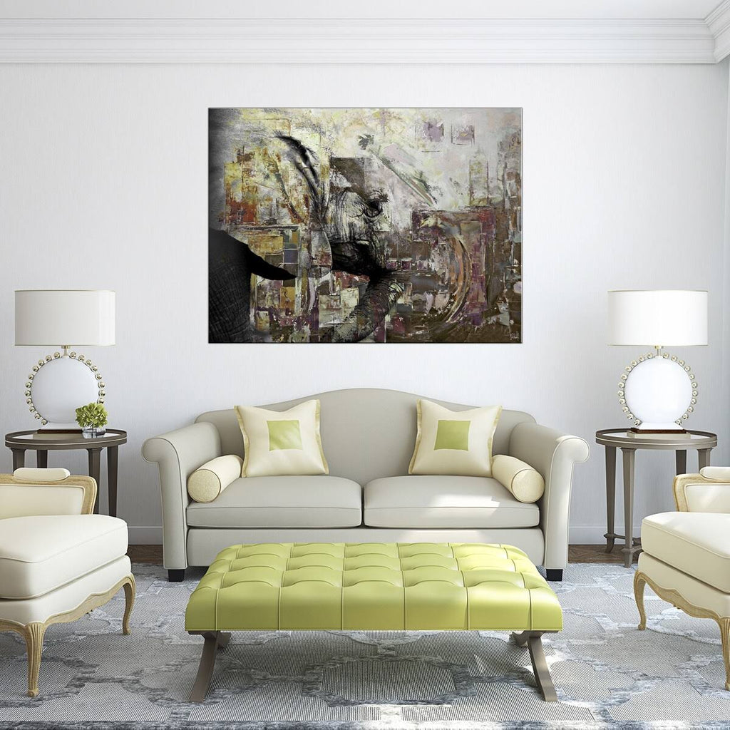 Abstract Animal Canvas Art 40x22 W x 30x22 H G970741