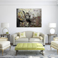 Abstract Animal Canvas Art 40x22 W x 30x22 H G970741