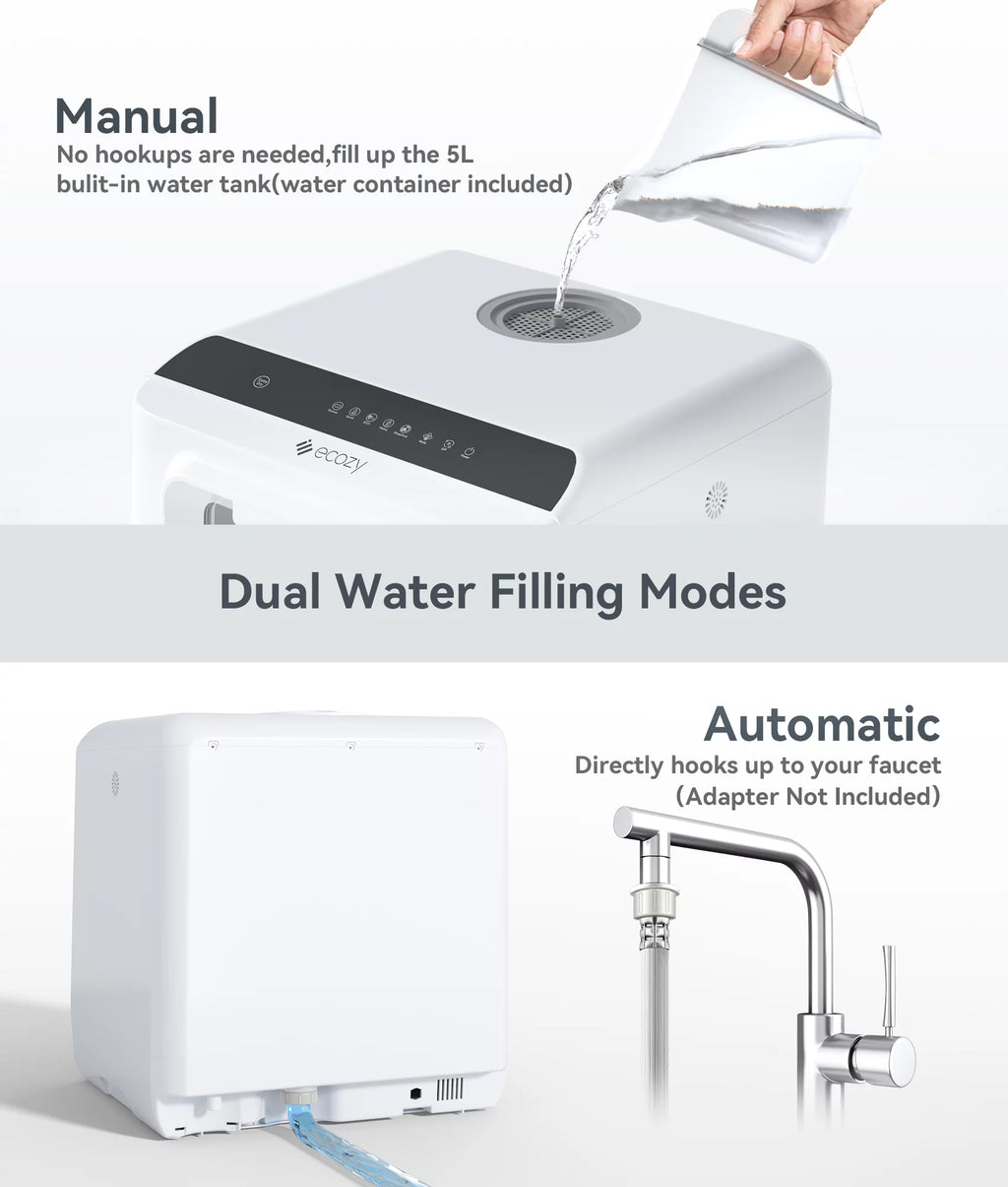 Countertop Dishwasher with 5L Water Tank and 5 Washing Programs F284925