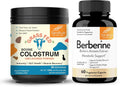 Bovine Colostrum Powder and Berberine HCL 500mg Capsules R9185