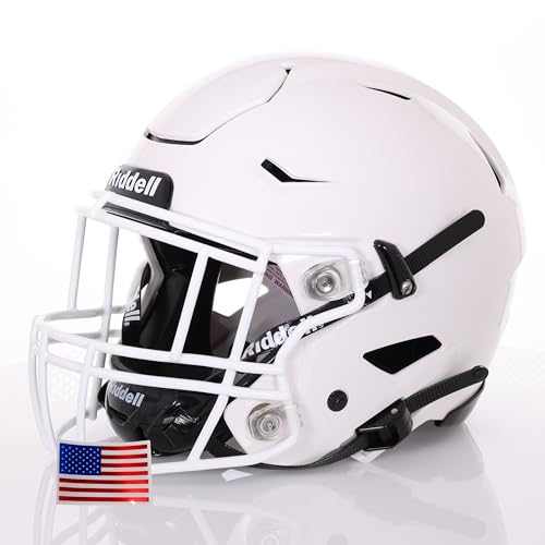 Adult Football Helmet with White Facemask C999086