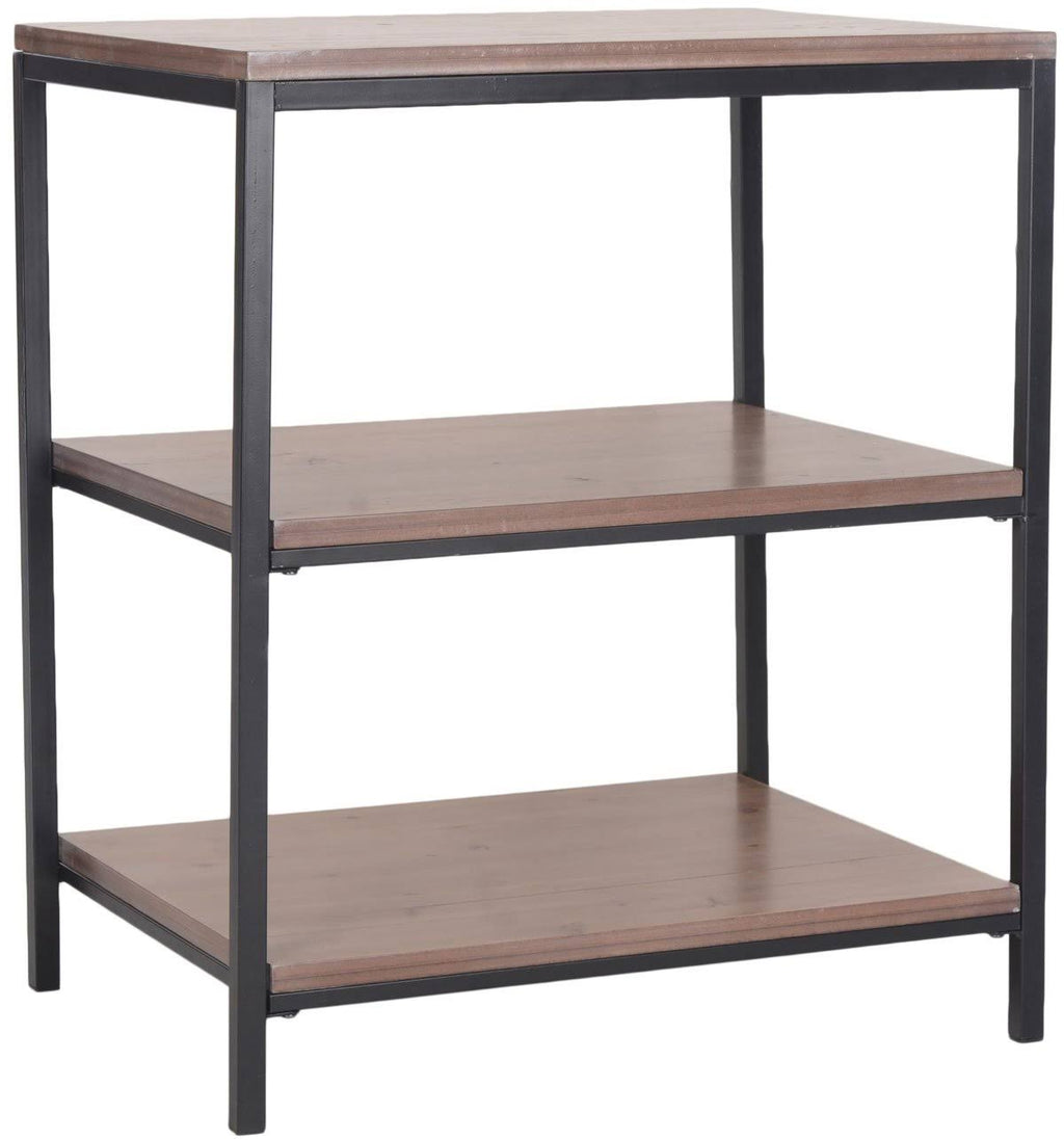 3 Tier Steel Teal Shelf Unit H495214
