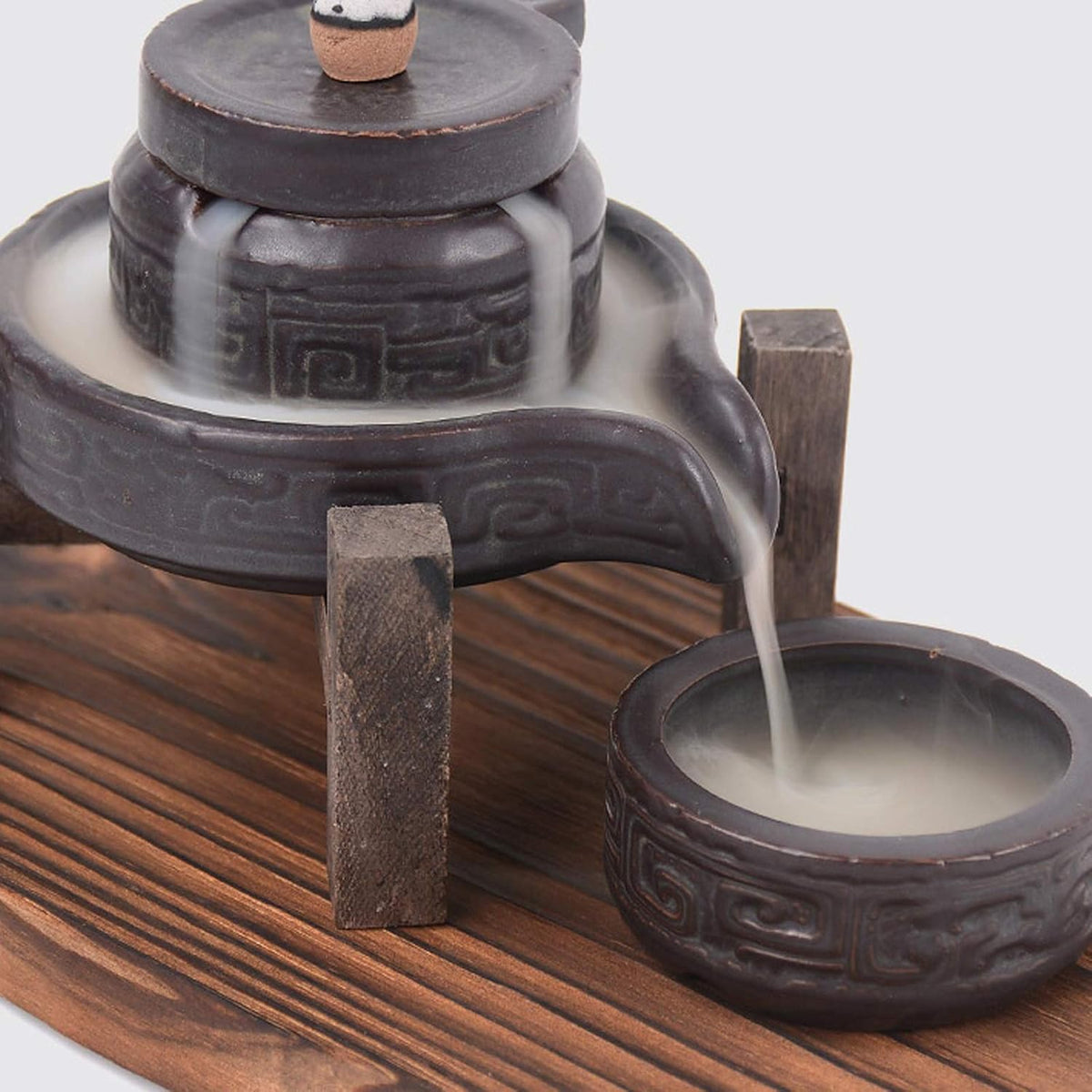 Handmade Ceramic Backflow Incense Burner V926264