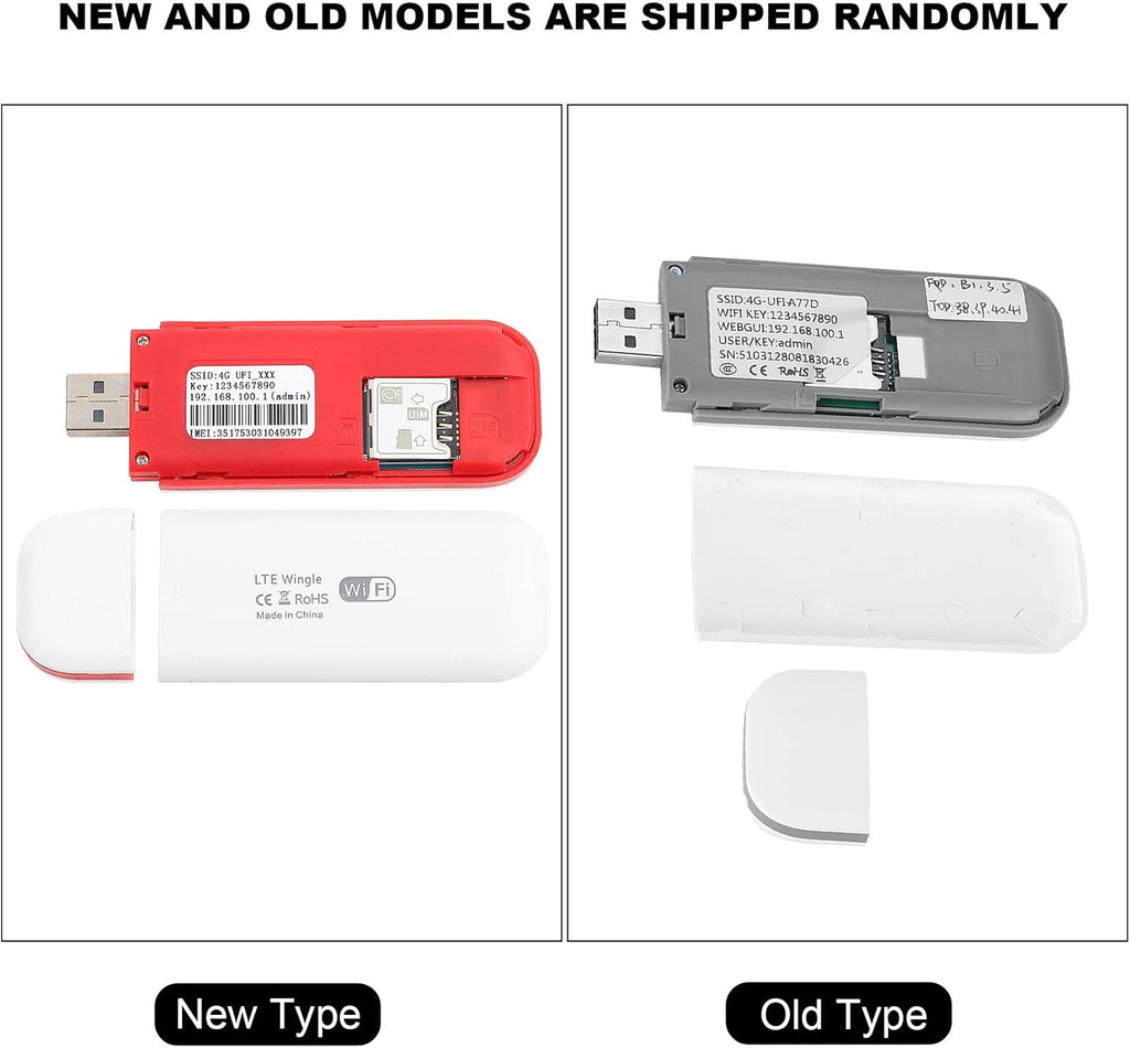4G LTE USB Modem with SIM/TF Card Slot J6619