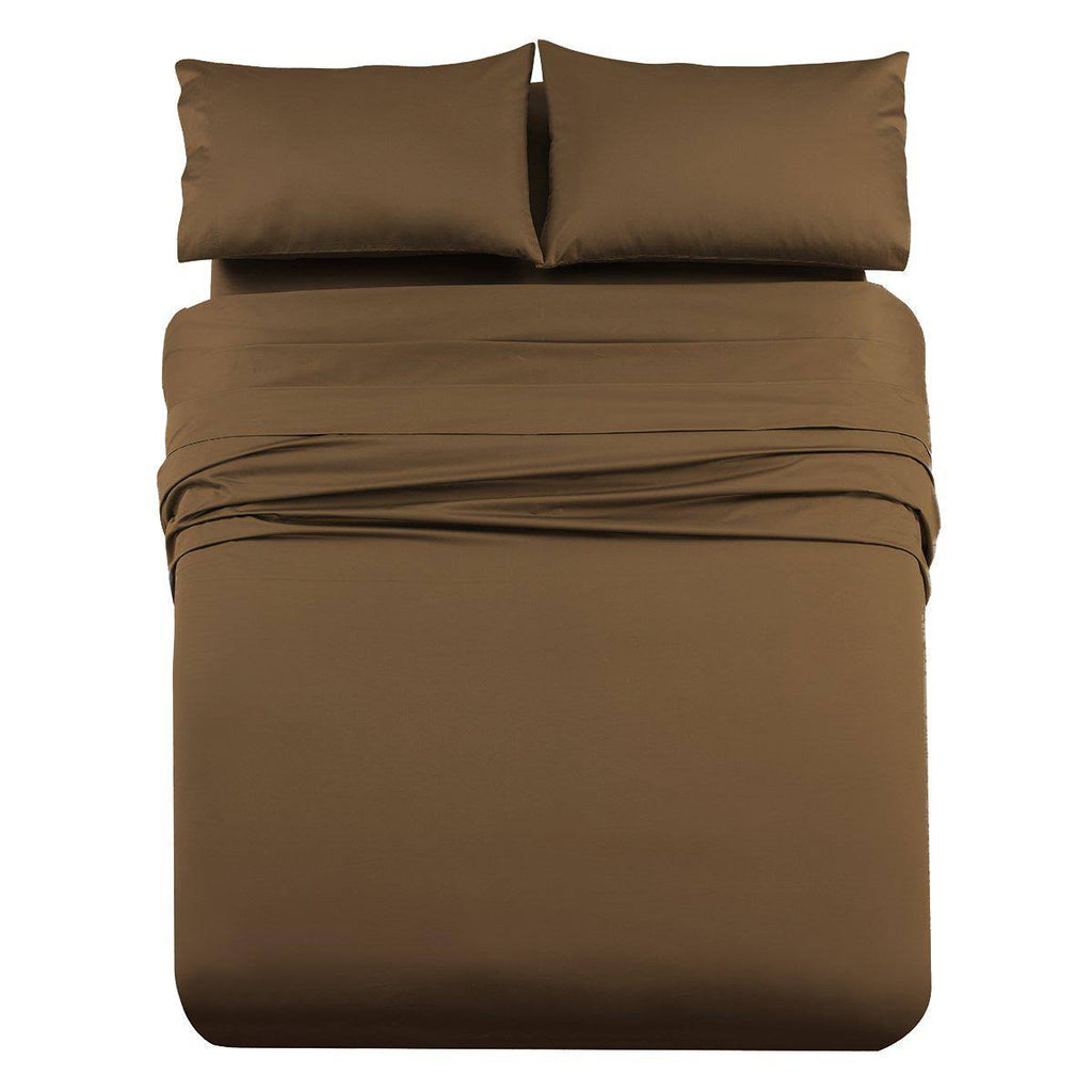 22x22 Extra Deep Pocket Sheets 1000TC Solid California King / Taupe V4403