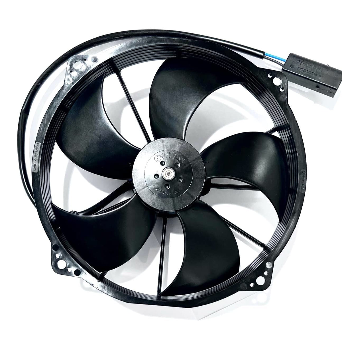 7.2 Puller Radiator Condenser Fan 12 Volt Curved Blade 398 cfm S4339