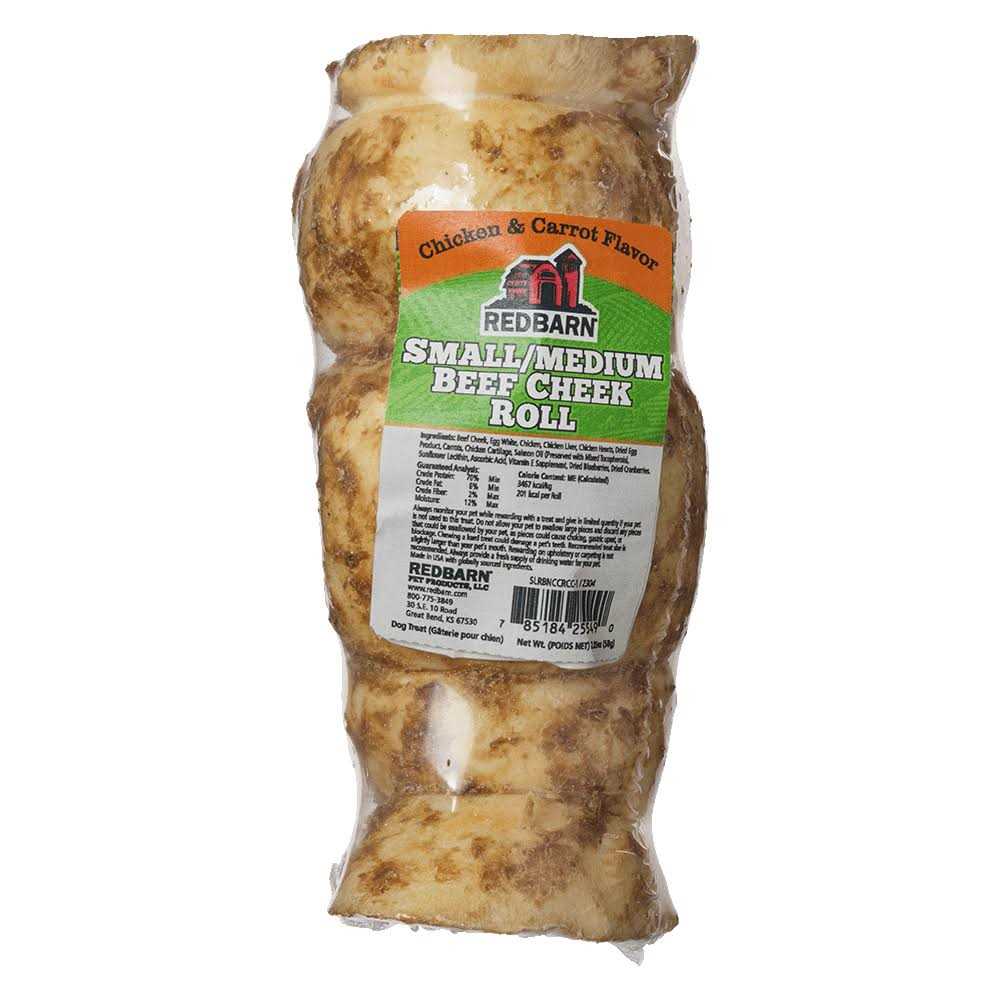 Beef Cheek Roll Dog Large Y6436
