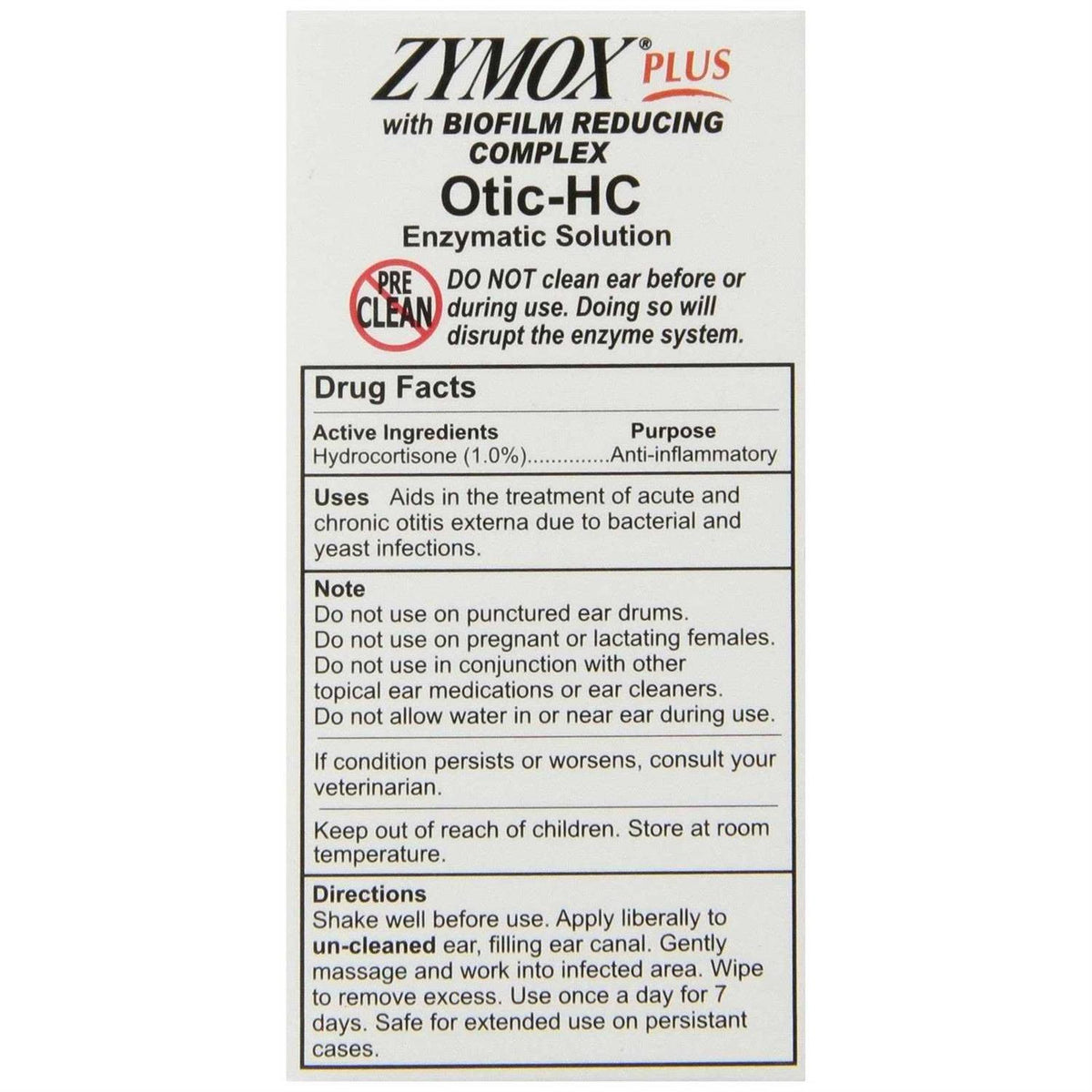 Hydrocortisone Otic H591