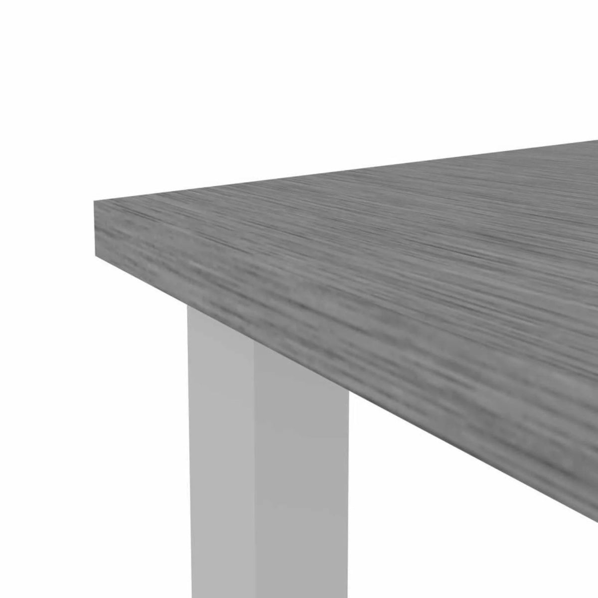 48W Table Desk with Square Metal Legs V696