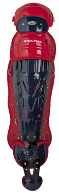 Navy Scarlet Leg Guards A762