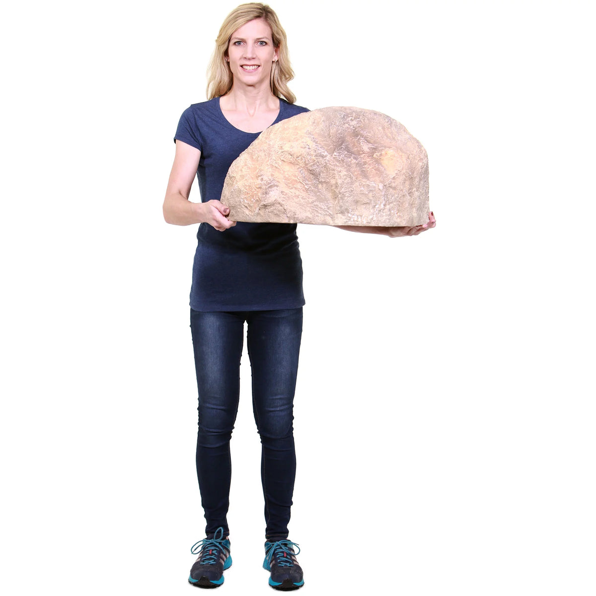 Small Tan Artificial Rock D44230