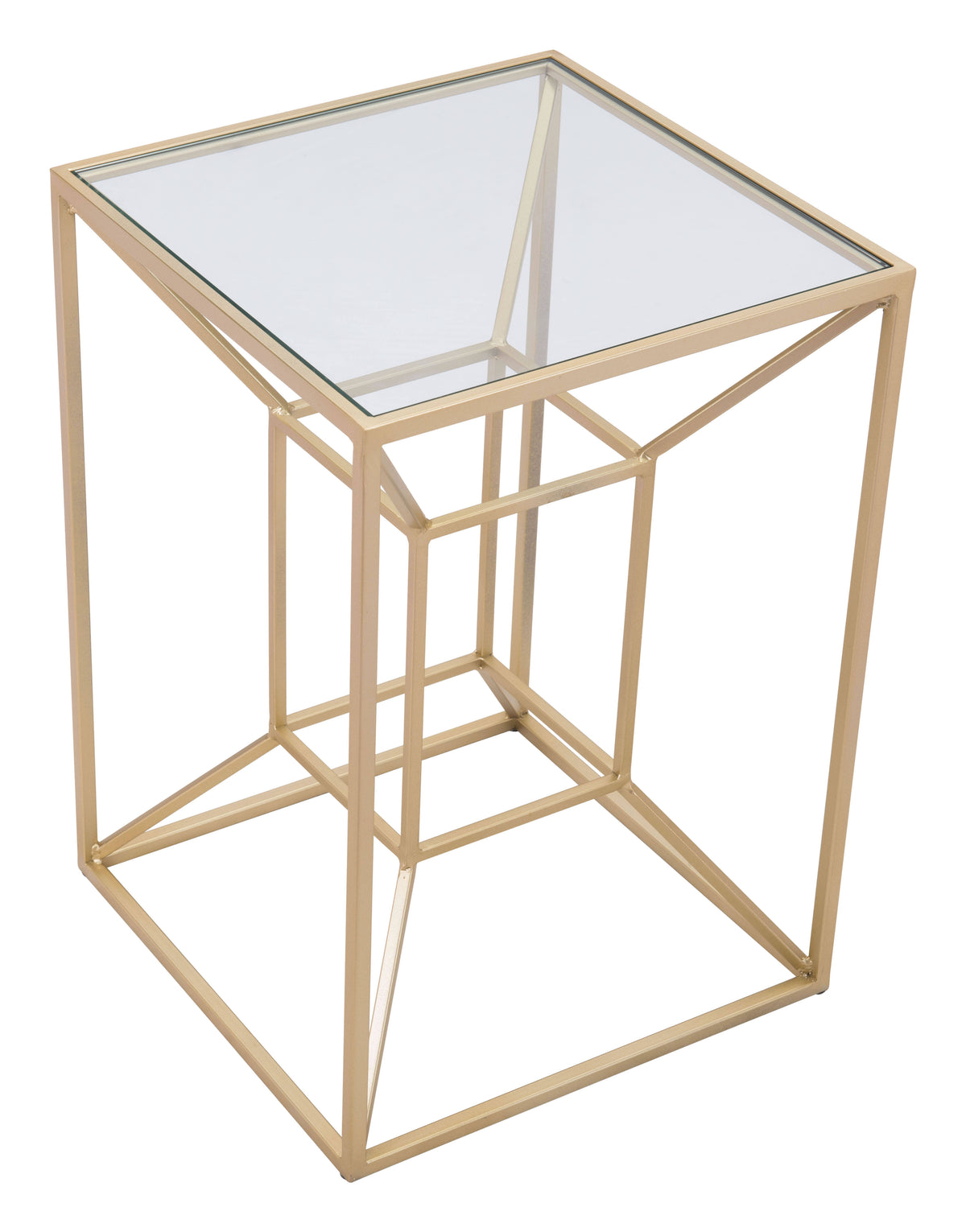 Gold Side Table J446