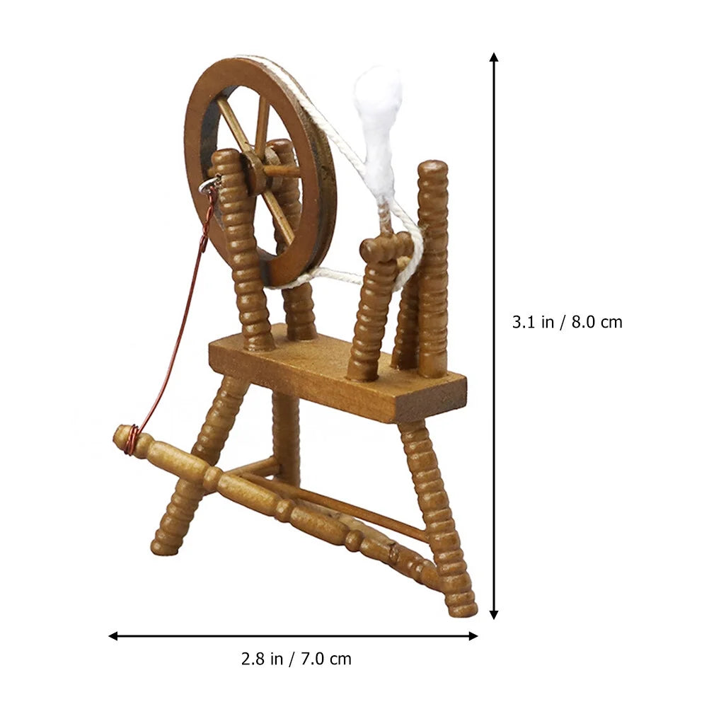 Miniature Textile Making Car Playhouse Furniture Toy E743923