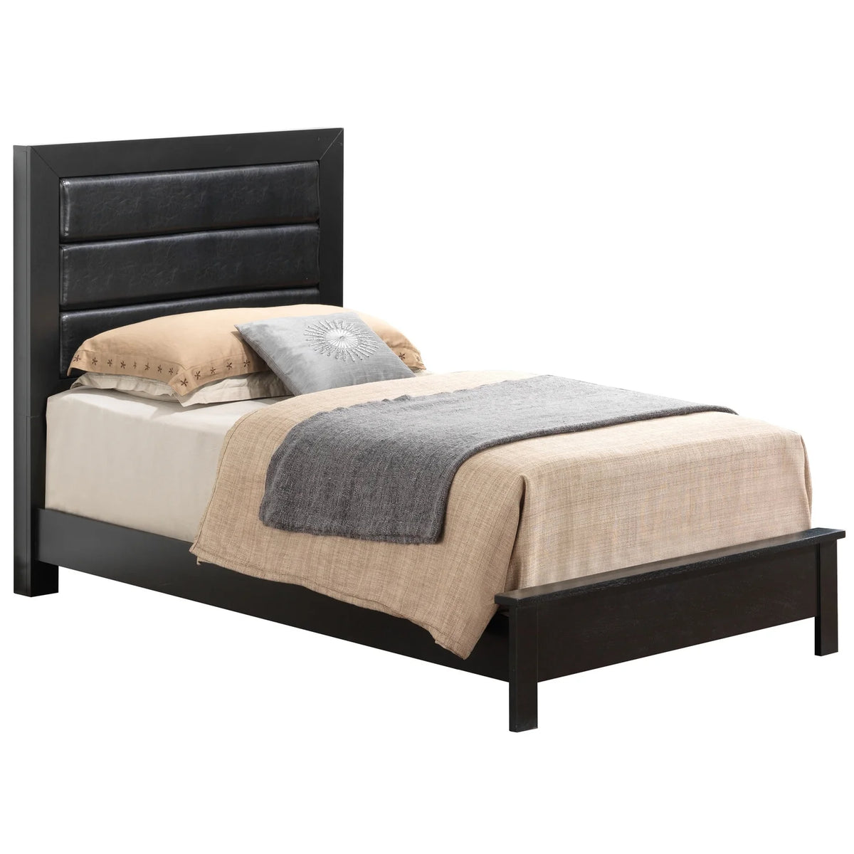 Black Twin Bed E799