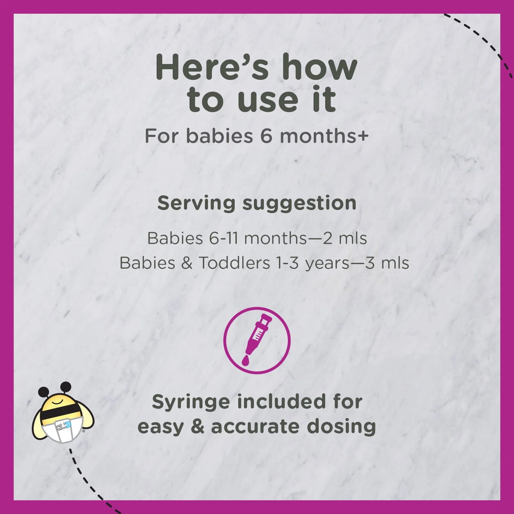 Grape 2oz Baby Immune Support with Zinc I330023