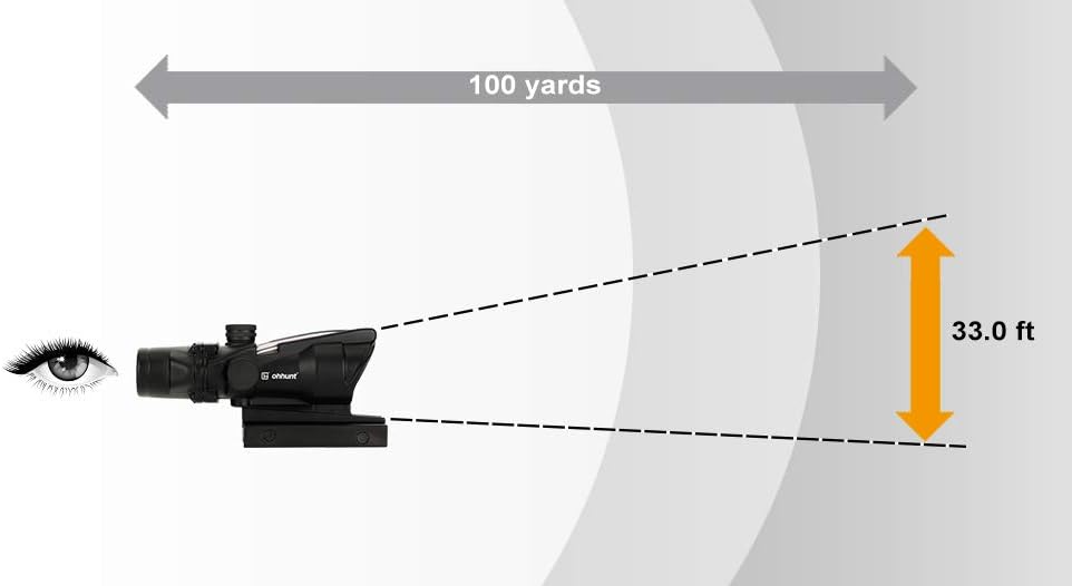 4x32 Illuminated Rifle Scope O16229
