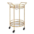 Gold Metal Bar Cart G886675
