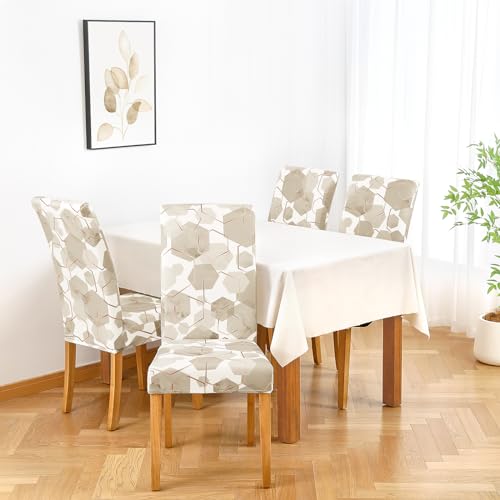 Royal Blue Set of 6 Stretch Dining Chair Covers V3202