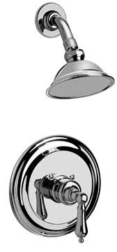 Bali Pressure Balancing Shower Set with Metal Lever S657
