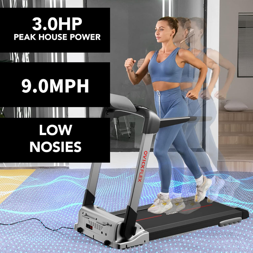 Foldable Compact Electric Treadmill L56352