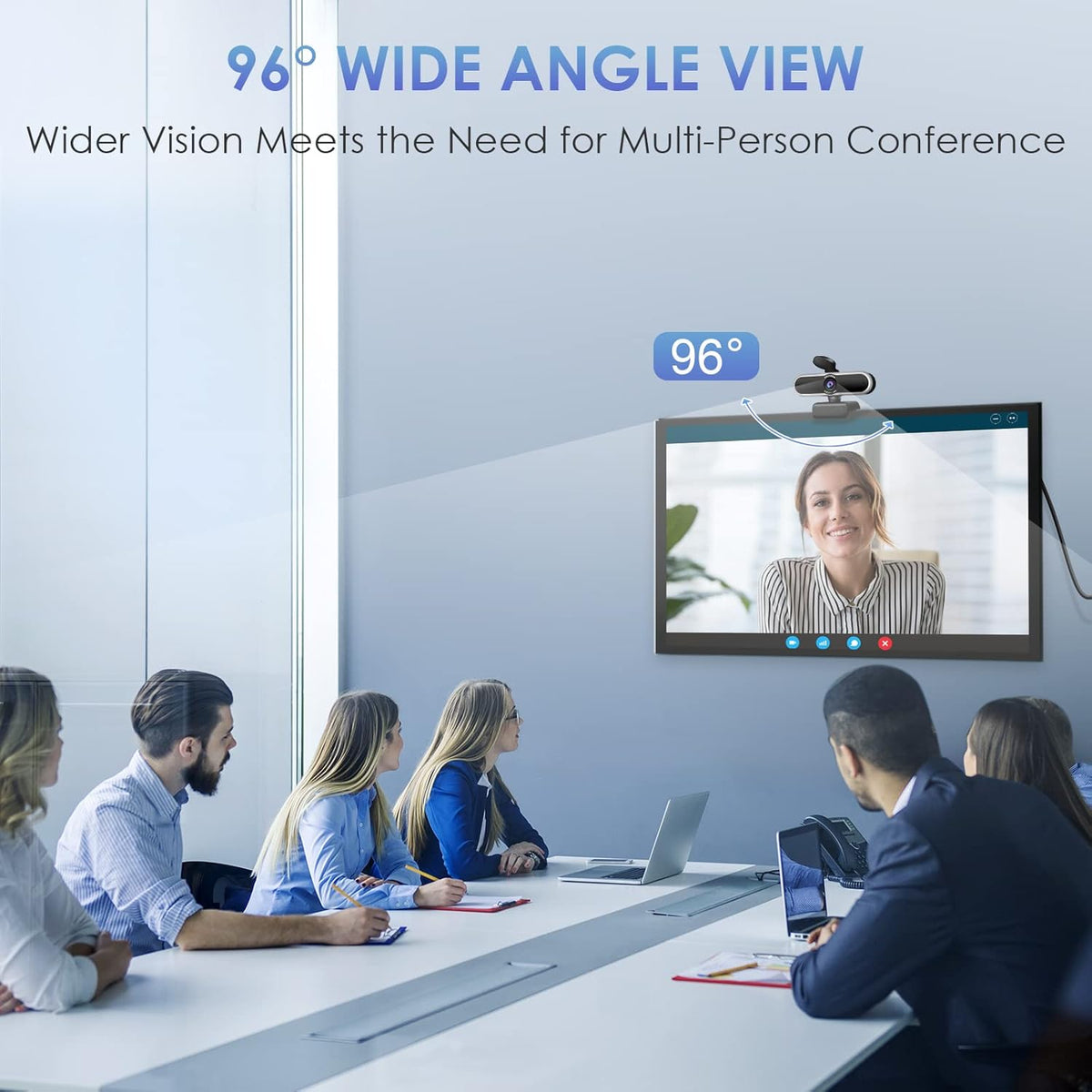 1080P Webcam with Microphone Pack of 2 E694