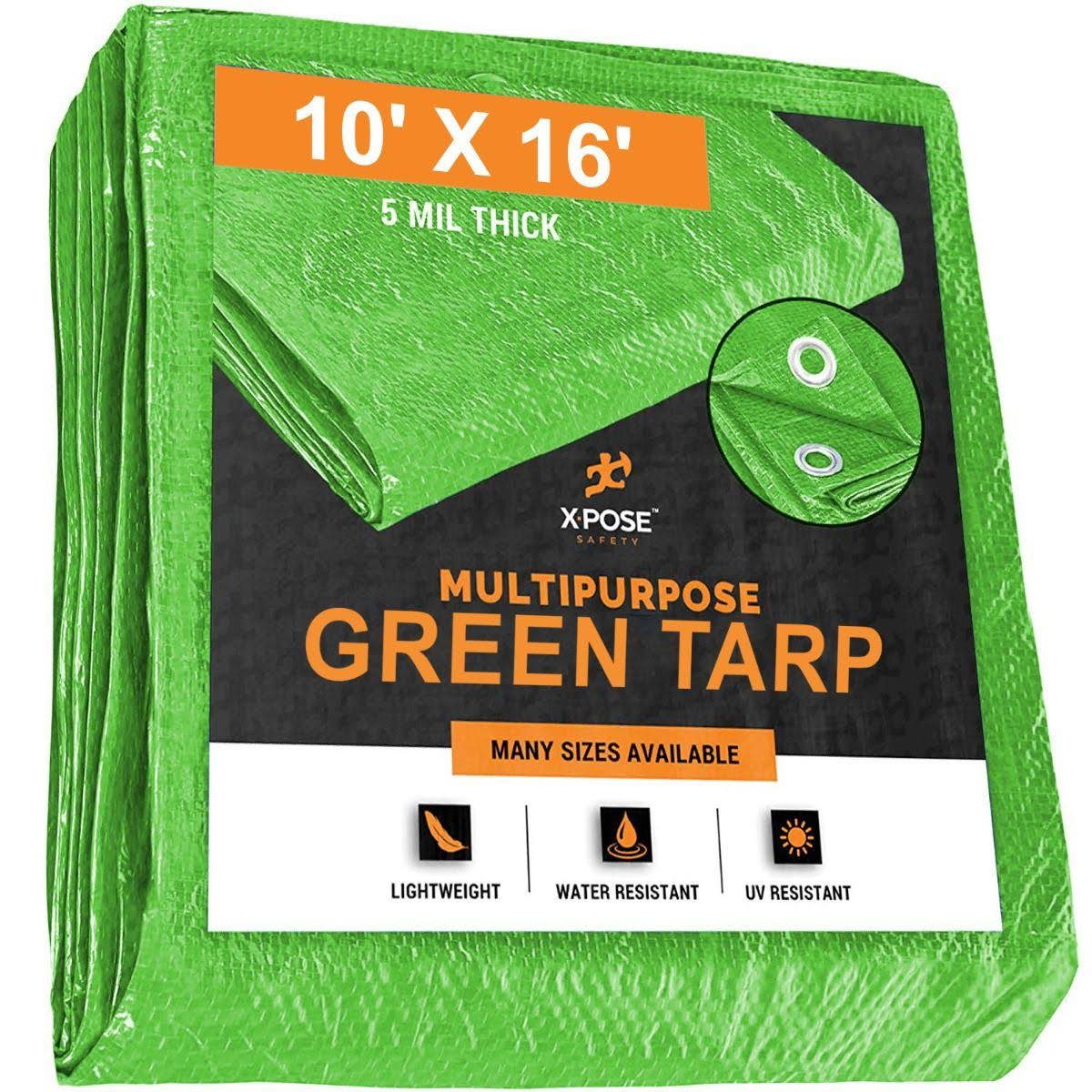 Green Poly Tarps 10 x 16 - Case of 12 Z60326