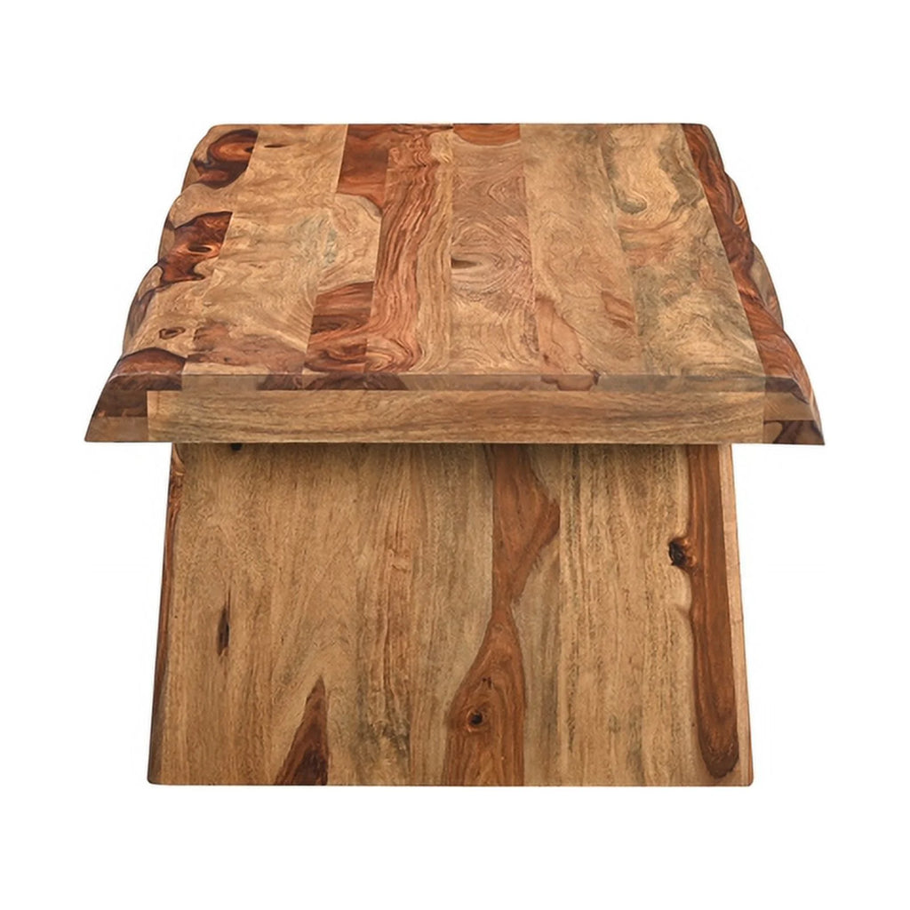 Solid Wood Coffee Table in Brown J62833