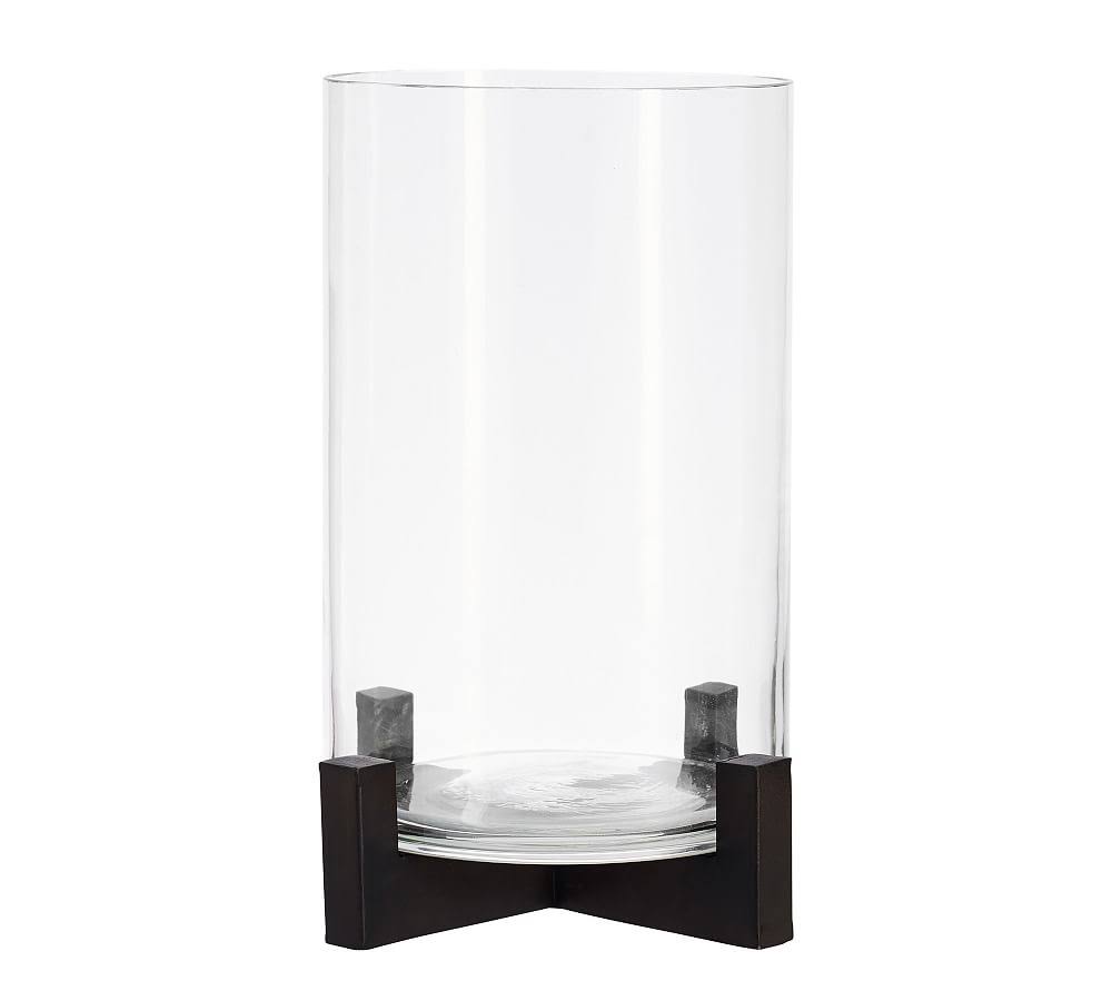 Bronze Glass Candleholders D252324
