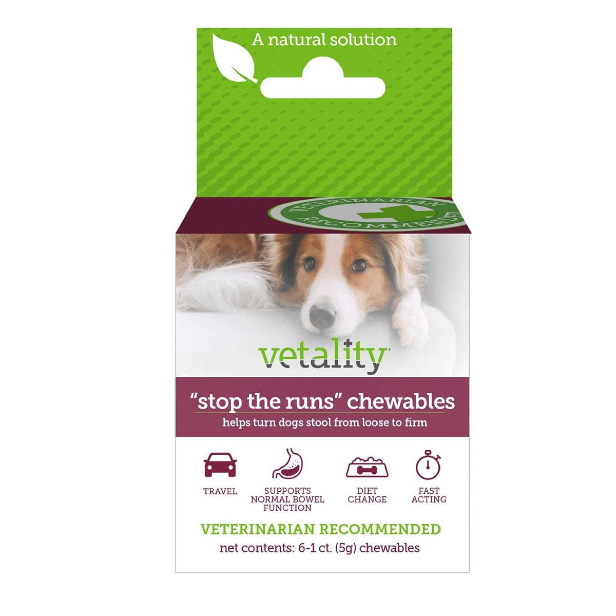 Stop the Runs Chewables for Dogs O16658