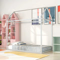 Twin Size Metal Platform Bed Frame B584