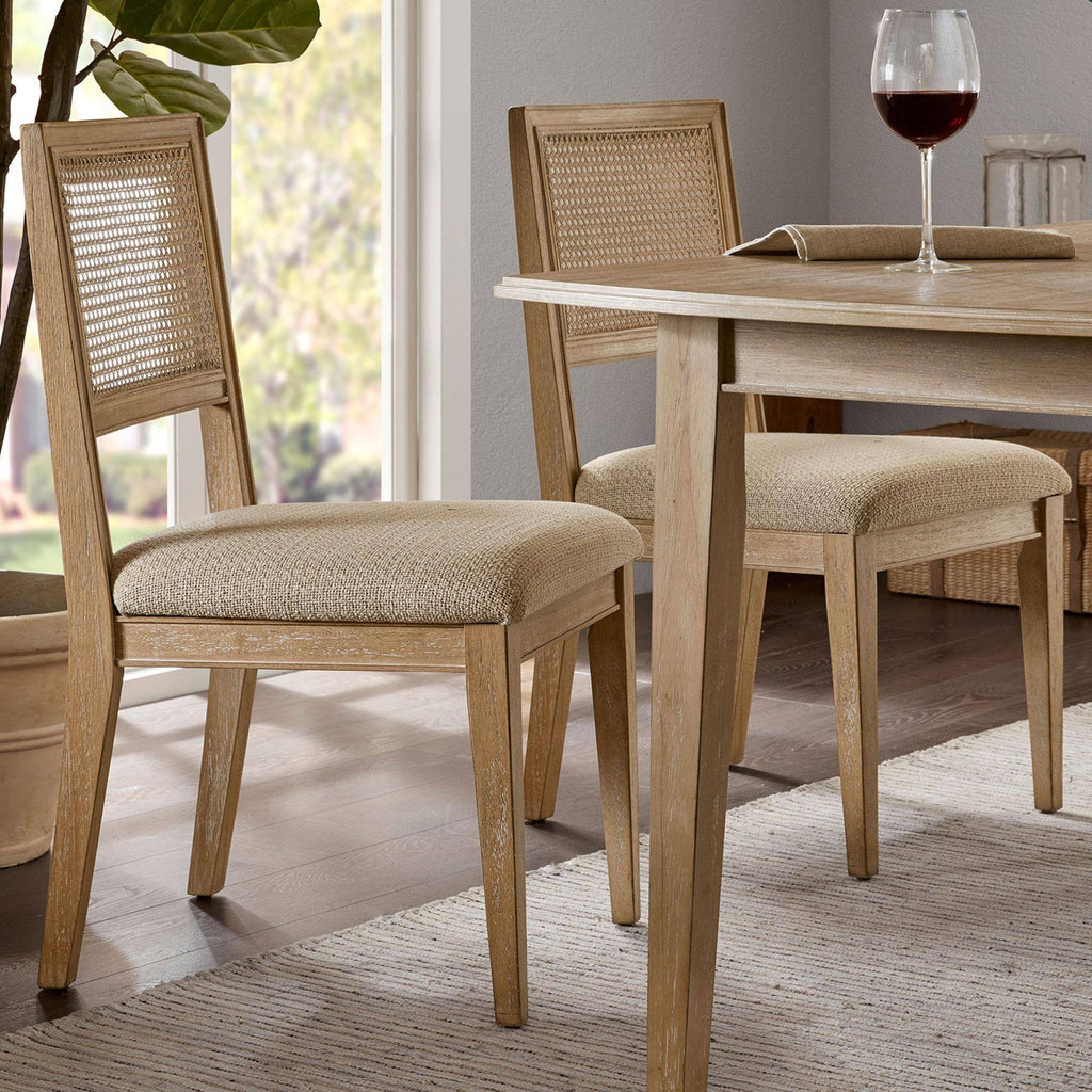 Light Brown Dining Side Chair (Set of 2) U783156