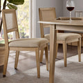 Light Brown Dining Side Chair (Set of 2) U783156