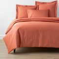 Cotton Solid 300-Thread Count Sateen Full Duvet Cover R12955