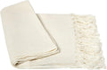 100% Linen Solid Throw O14728