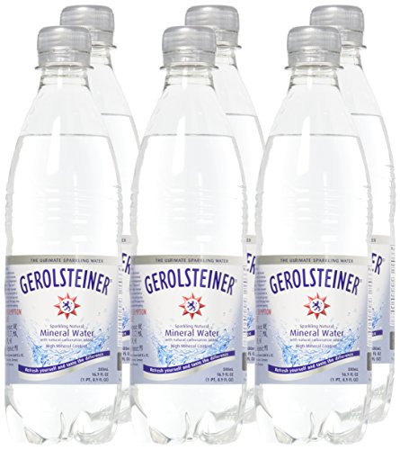 Sparkling Mineral Water, 16.9 Fl Oz (Pack of 6) E25041